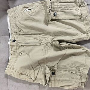 American Eagle Outfitters Beige Cargo Shorts